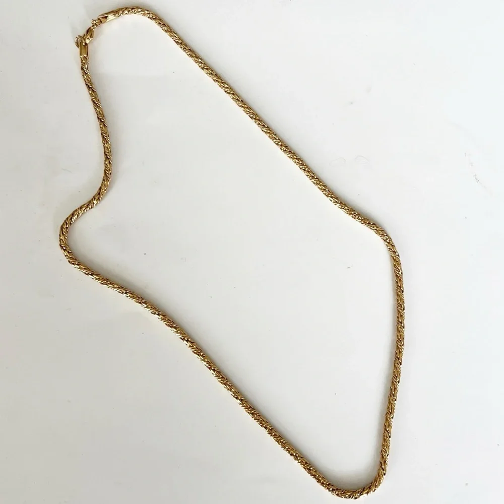 Monet Gold Rope Tied Necklace - Picture 4 of 8